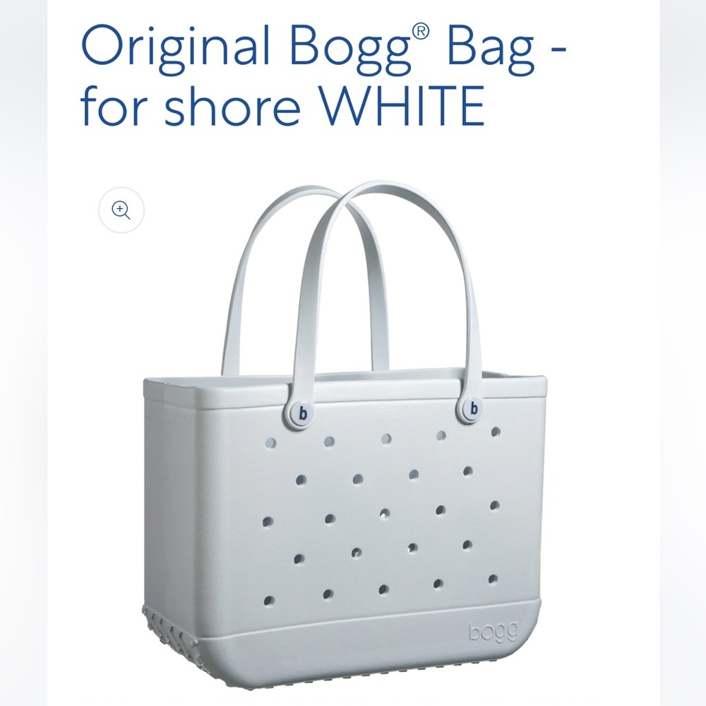 Original XL Bogg bag in white